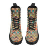 Mandala Mosaic Themed Design Print Women's Boots