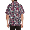 Sugar Skull Print Design LKS303 Men's Hawaiian Shirt