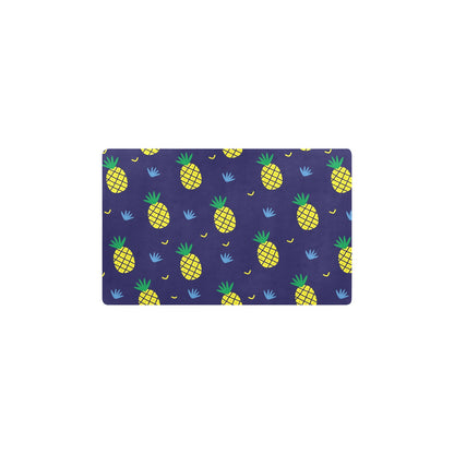 Pineapple Pattern Print Design A01 Kitchen Mat