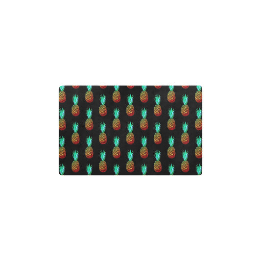 Pineapple Pattern Print Design A05 Kitchen Mat
