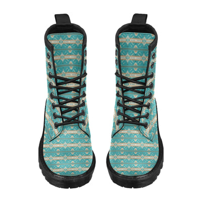 Southwest Native Design Themed Print Women's Boots