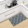 Underwater Dolphin Print Design LKS304 Kitchen Mat