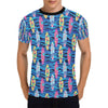 Surfboard Print Design LKS304 Men's All Over Print T-shirt