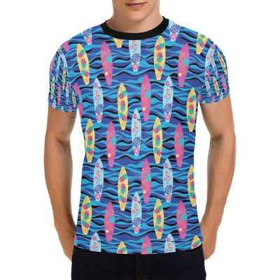 Surfboard Print Design LKS304 Men's All Over Print T-shirt