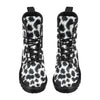 Cheetah Black Print Pattern Women's Boots