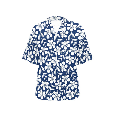 Hibiscus Pattern Print Design HB031 Women's Hawaiian Shirt