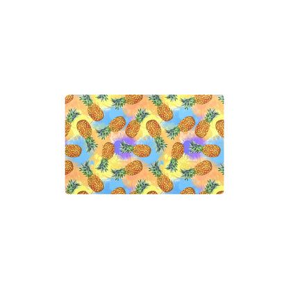 Pineapple Pattern Print Design PP09 Kitchen Mat