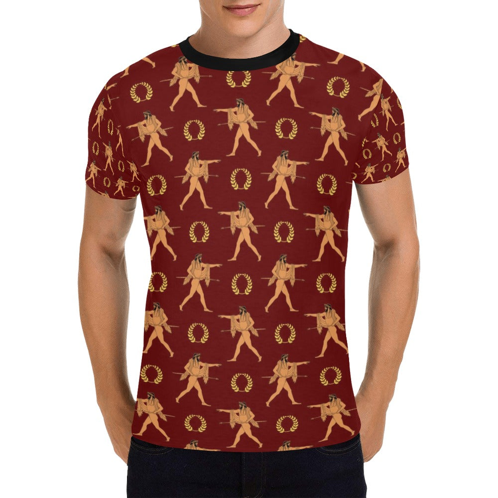 Ancient Greek Print Design LKS307 Men's All Over Print T-shirt