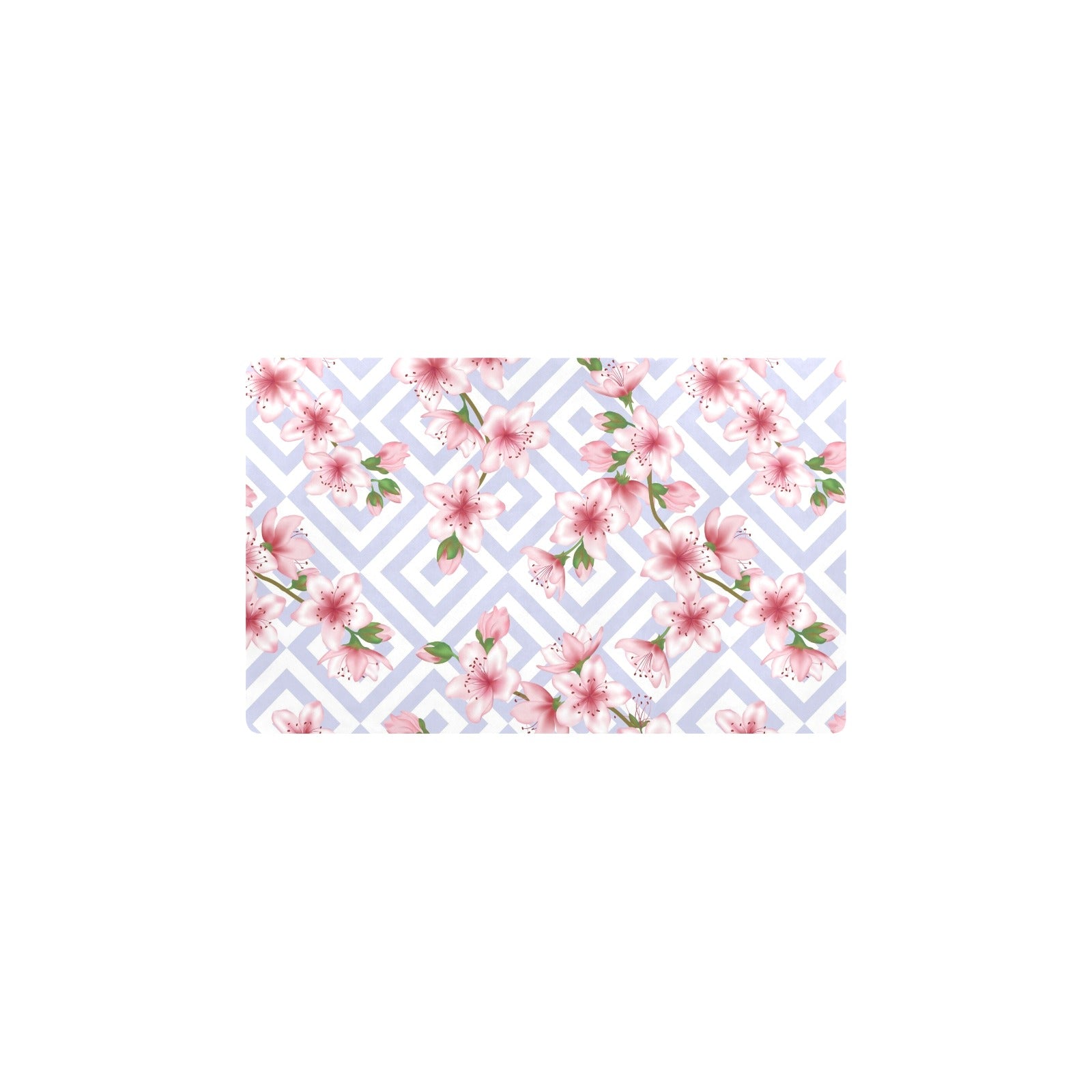 Cherry Blossom Pattern Print Design CB07 Kitchen Mat