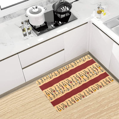 African People Kitchen Mat