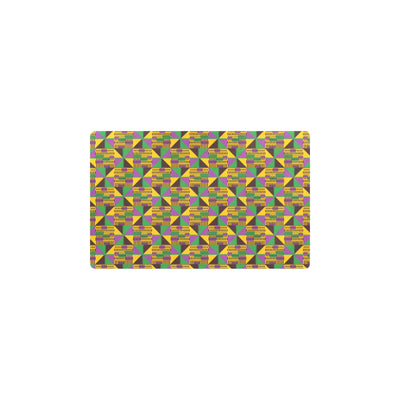 Kente Triangle Design African Print Kitchen Mat