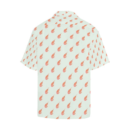 Shrimp Print Design LKS304 Men's Hawaiian Shirt
