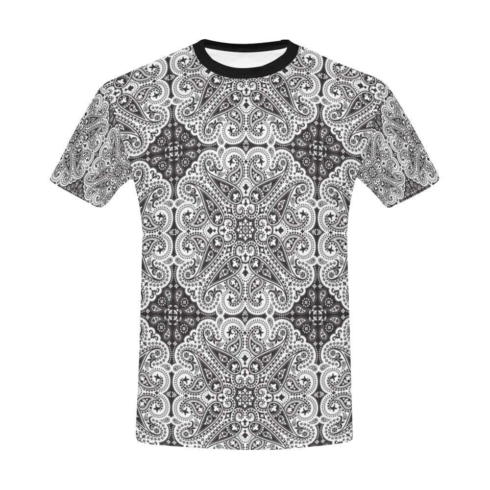Bandana Print Design LKS309 Men's All Over Print T-shirt