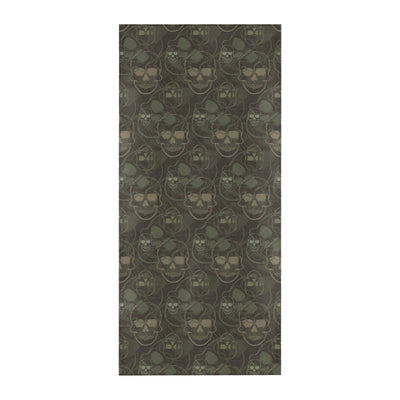 Skull Camo Style Print Design LKS308 Beach Towel 32" x 71"