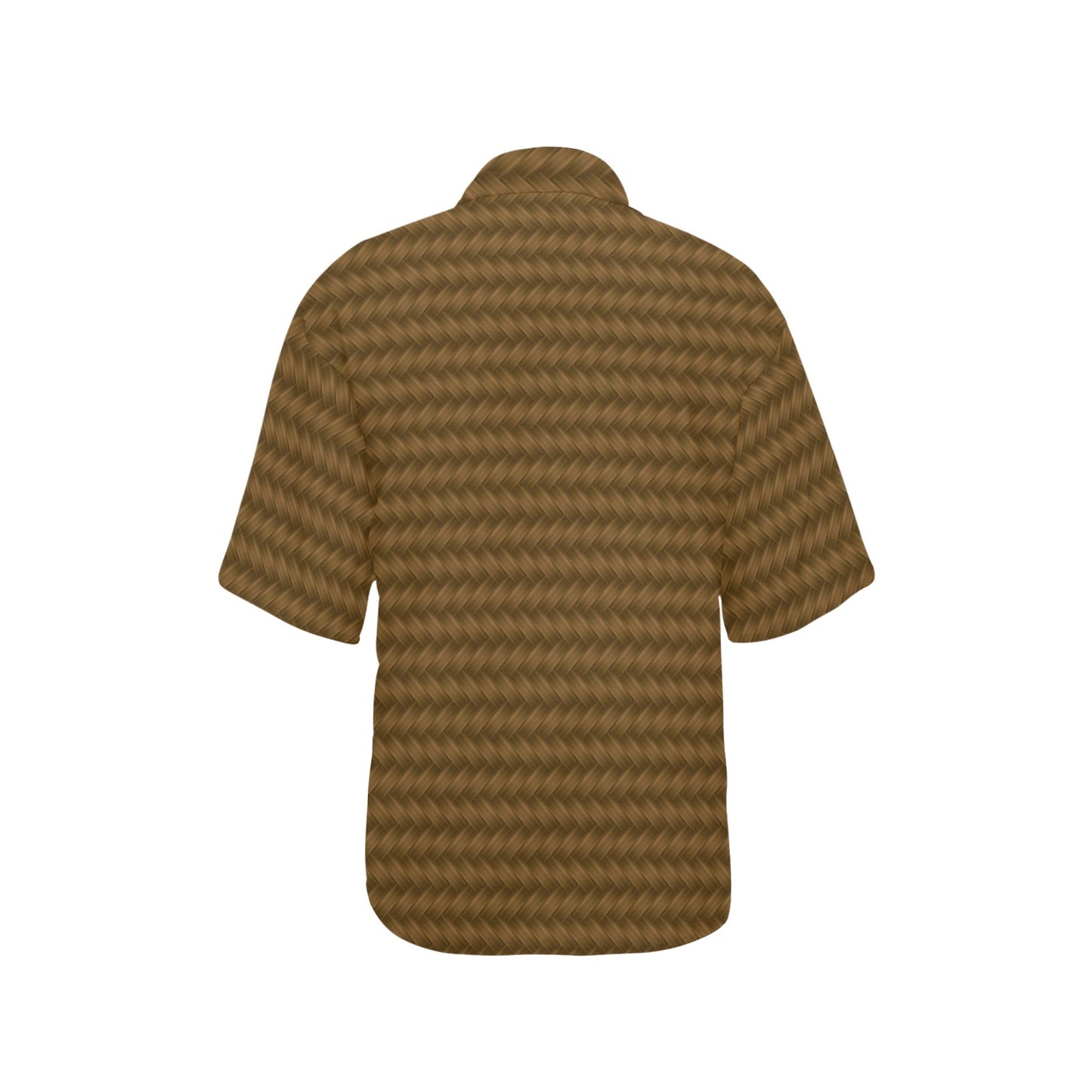 Cable Knit Pattern Print Design 02 Women's Hawaiian Shirt