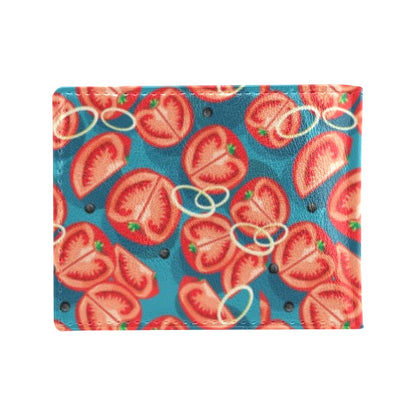Tomato Print Design LKS301 Men's ID Card Wallet