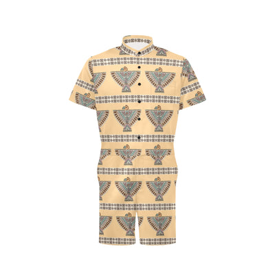 Native American Eagle Pattern Men's Romper