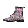 Indian Navajo Neon Themed Design Print Women's Boots