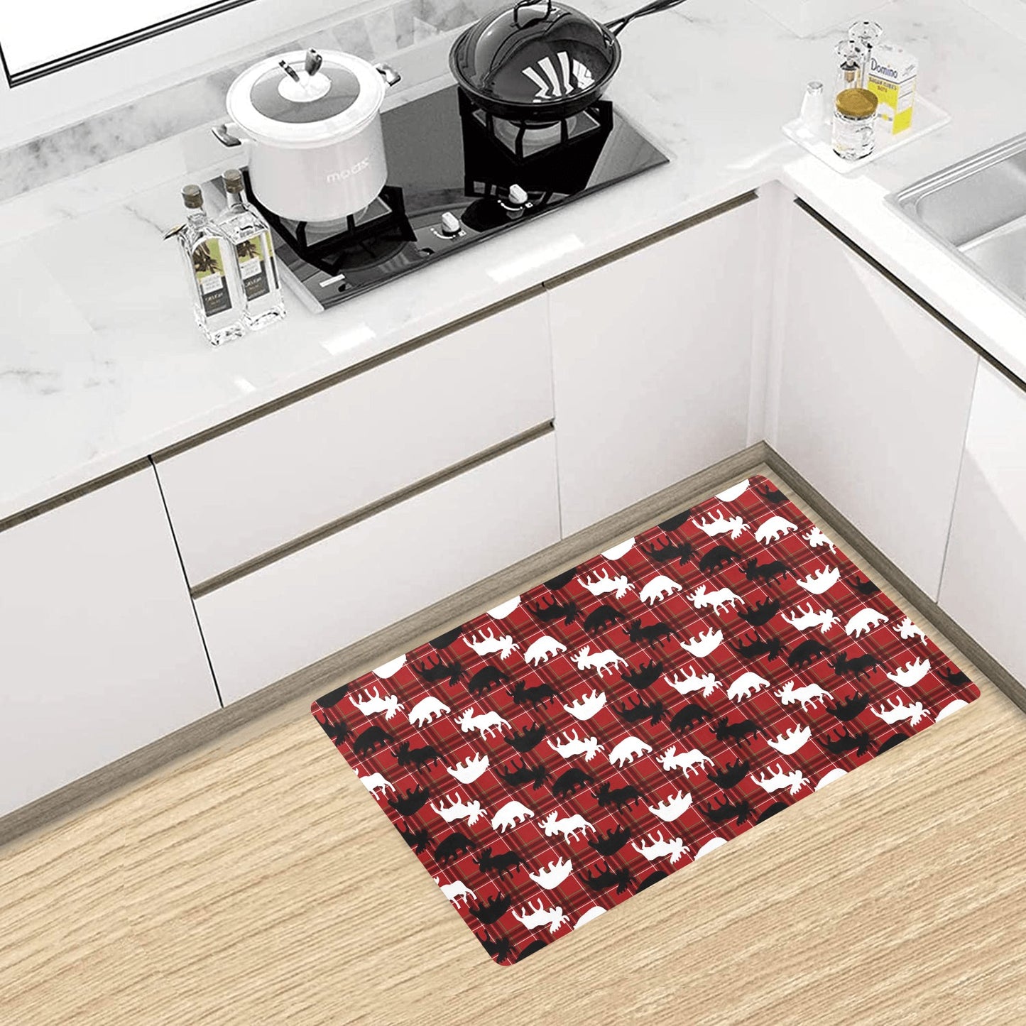 Moose Print Design LKS401 Kitchen Mat