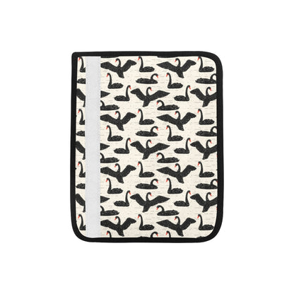 Swan Print Design LKS402 Car Seat Belt Cover