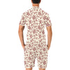 Polynesian Tattoo Turtle Themed Men's Romper