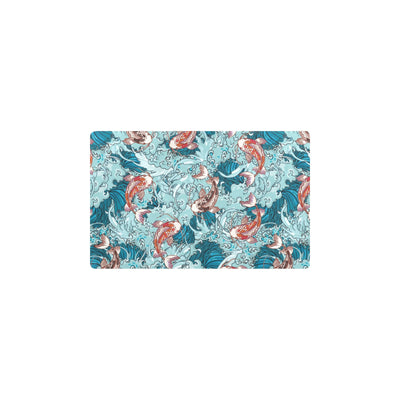 KOI Fish Pattern Print Design 05 Kitchen Mat