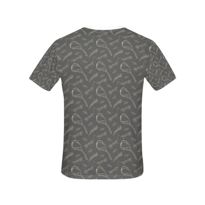 Steak Print Design LKS302 Women's  T-shirt