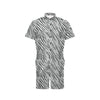 Zebra Classic Print Design LKS302 Men's Romper