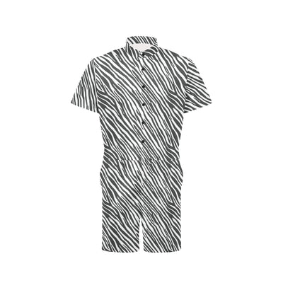 Zebra Classic Print Design LKS302 Men's Romper