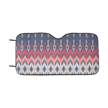Ikat Print Design LKS401 Car front Windshield Sun Shade