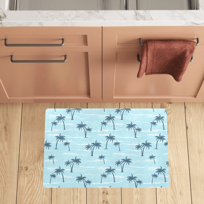 Palm Tree Pattern Print Design PT04 Kitchen Mat