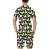 Alpaca Cactus Pattern Print Design 07 Men's Romper