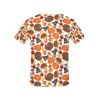 Thanksgiving Print Design LKS304 Women's  T-shirt