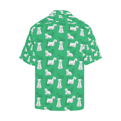 Sealyham Terriers Print Design LKS301 Men's Hawaiian Shirt