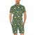 Smiley Face Emoji Print Design LKS301 Men's Romper