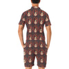 Day of the Dead Mexican Girl Men's Romper