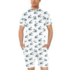 Alaskan Malamute Pattern Print Design 03 Men's Romper