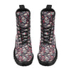 Sugar Skull Print Design LKS303 Women's Boots