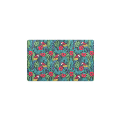 Parrot Pattern Print Design A05 Kitchen Mat