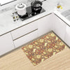 Boho Pattern Print Design 08 Kitchen Mat