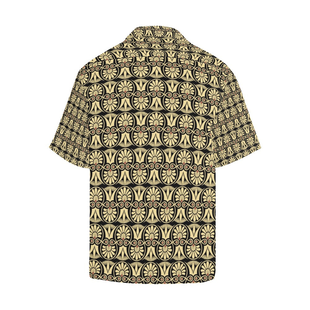 Ancient Greek Print Design LKS3014 Men's Hawaiian Shirt
