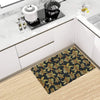 Gold Tribal Turtle Polynesian Themed Kitchen Mat