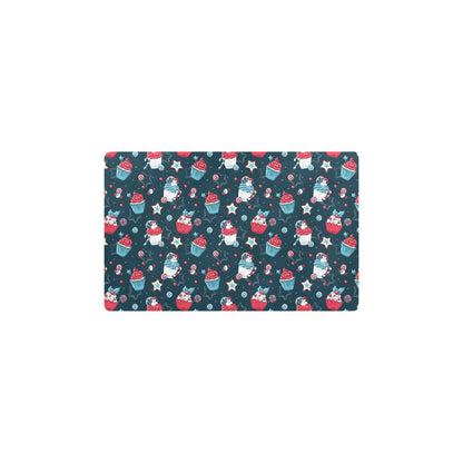 Cupcake Pattern Print Design 03 Kitchen Mat