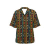 Eye of Horus Egypt Style Pattern Women's Hawaiian Shirt