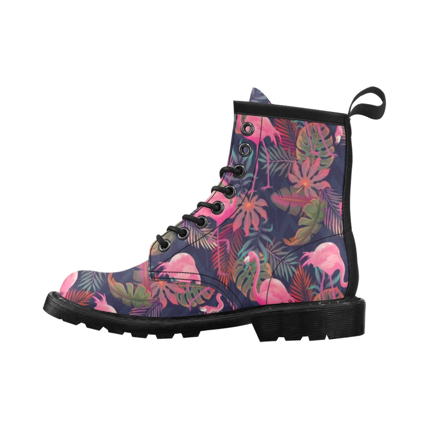Flamingo Tropical Pattern Women's Boots