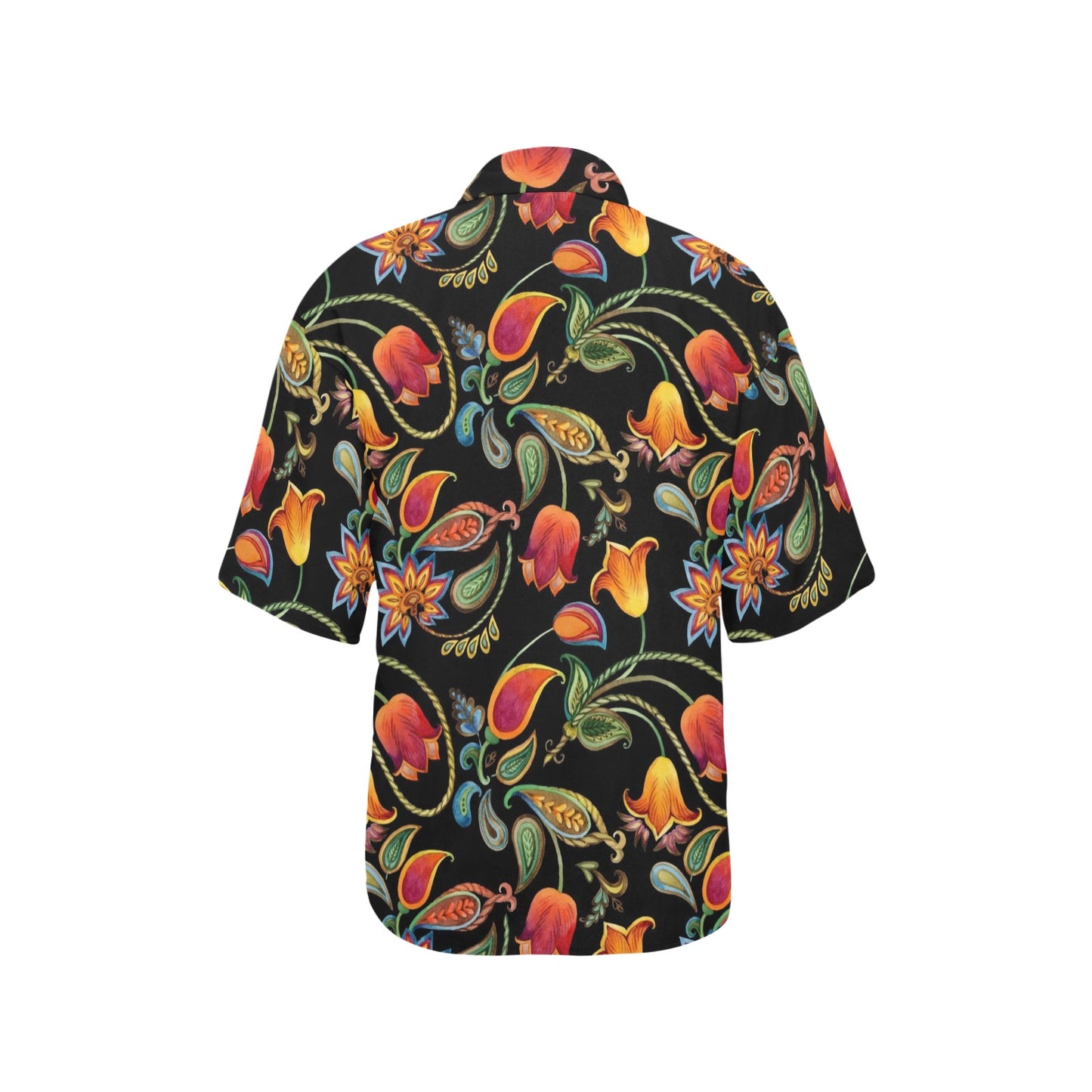 Tulip Boho Pattern Print Design TP09 Women's Hawaiian Shirt