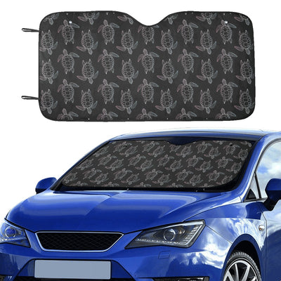 Sea Turtle Print Design LKS3012 Car front Windshield Sun Shade