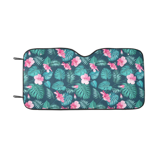 Summer Floral Print Design LKS301 Car front Windshield Sun Shade