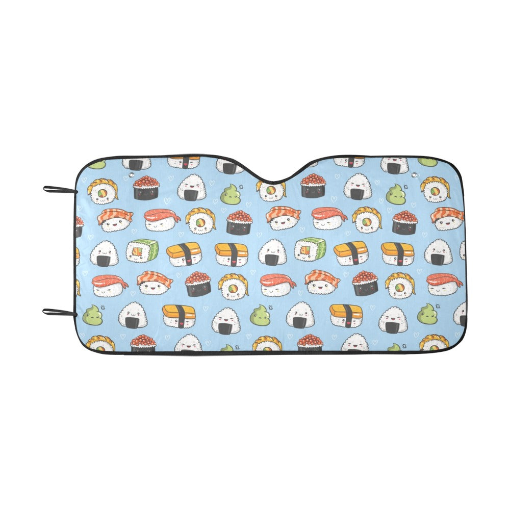 Sushi Print Design LKS303 Car front Windshield Sun Shade