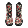 Skull Red Rose Women's Boots